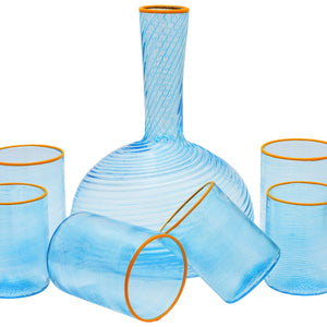 Fizzy Decanter in Blue