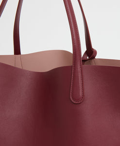 Everyday Soft Tote - Oxblood/Rosewood