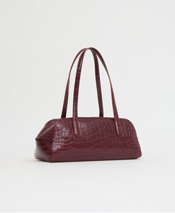 Helios in Oxblood Croc