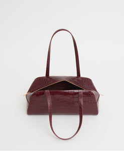 Helios in Oxblood Croc