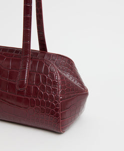 Helios in Oxblood Croc