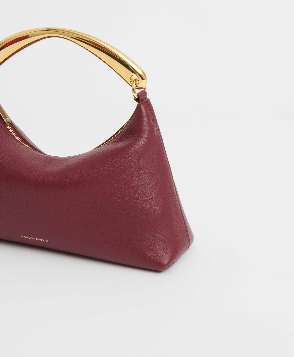 Metal Handle Rhea - Oxblood