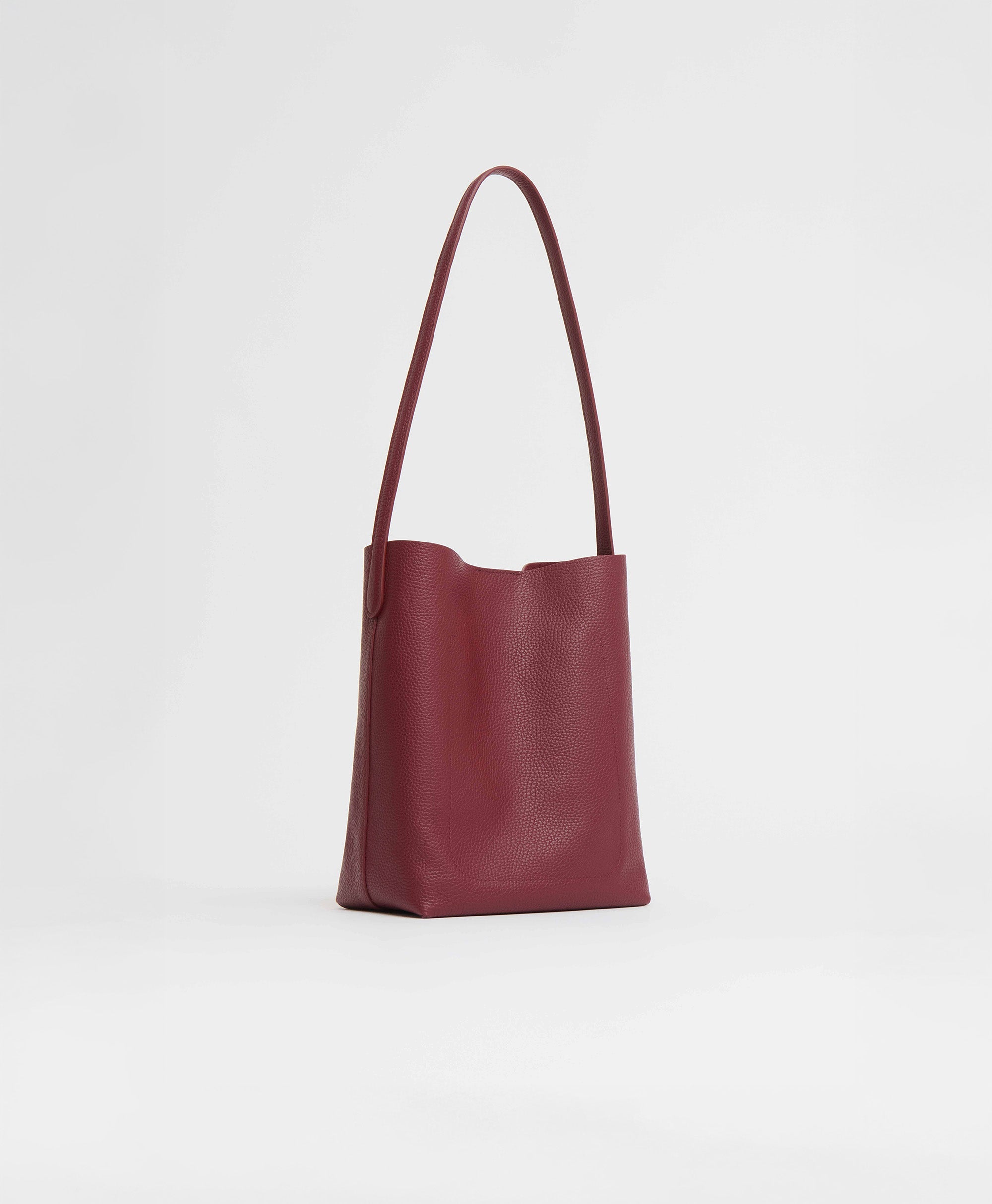 h*o様 MANSUR GAVRIEL 赤 トートバッグ 保存袋付き Small Everyday Cabas in Oxblood | Over The Moon