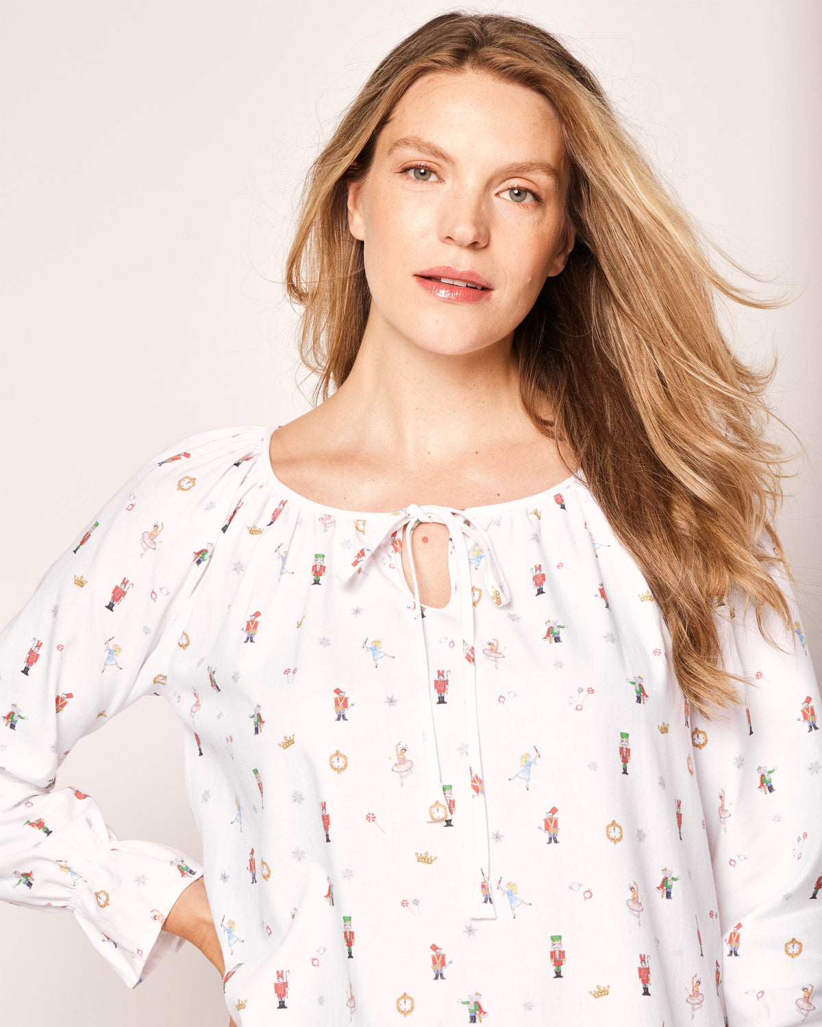 Women’s Twill Delphine Nightgown in A Night at the Nutcracker