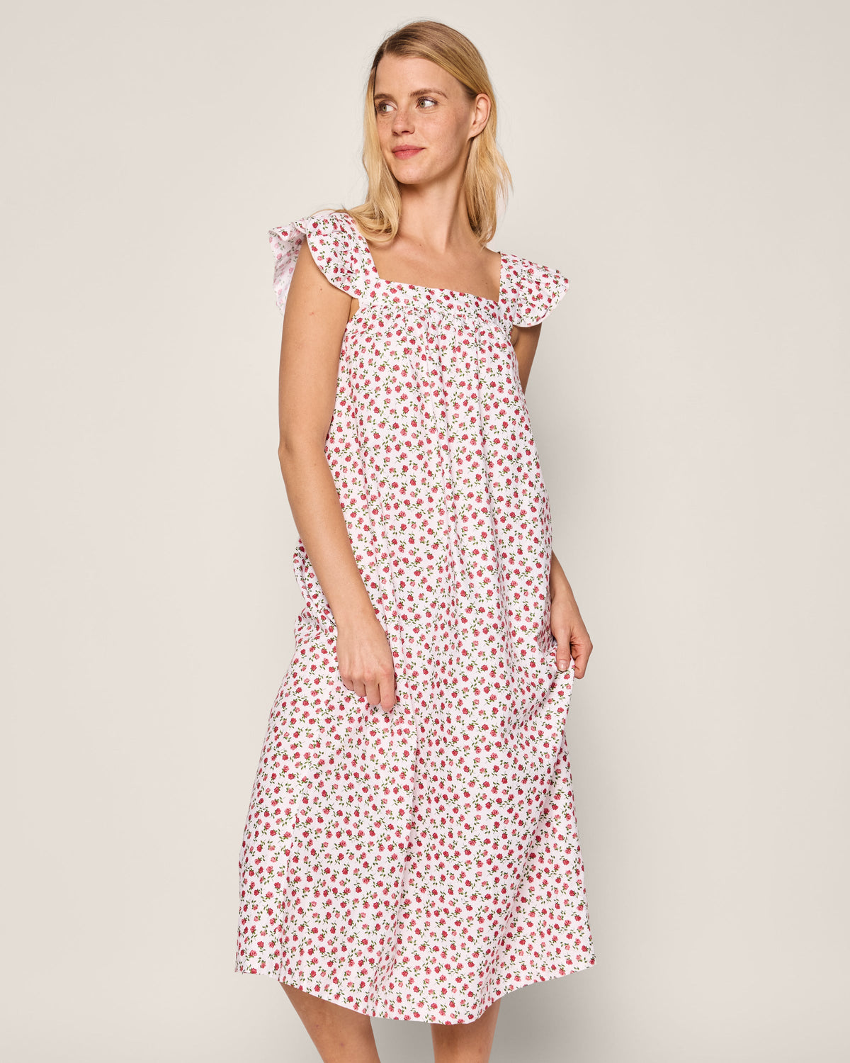 Women’s Twill Clara Nightgown in Petite Petals