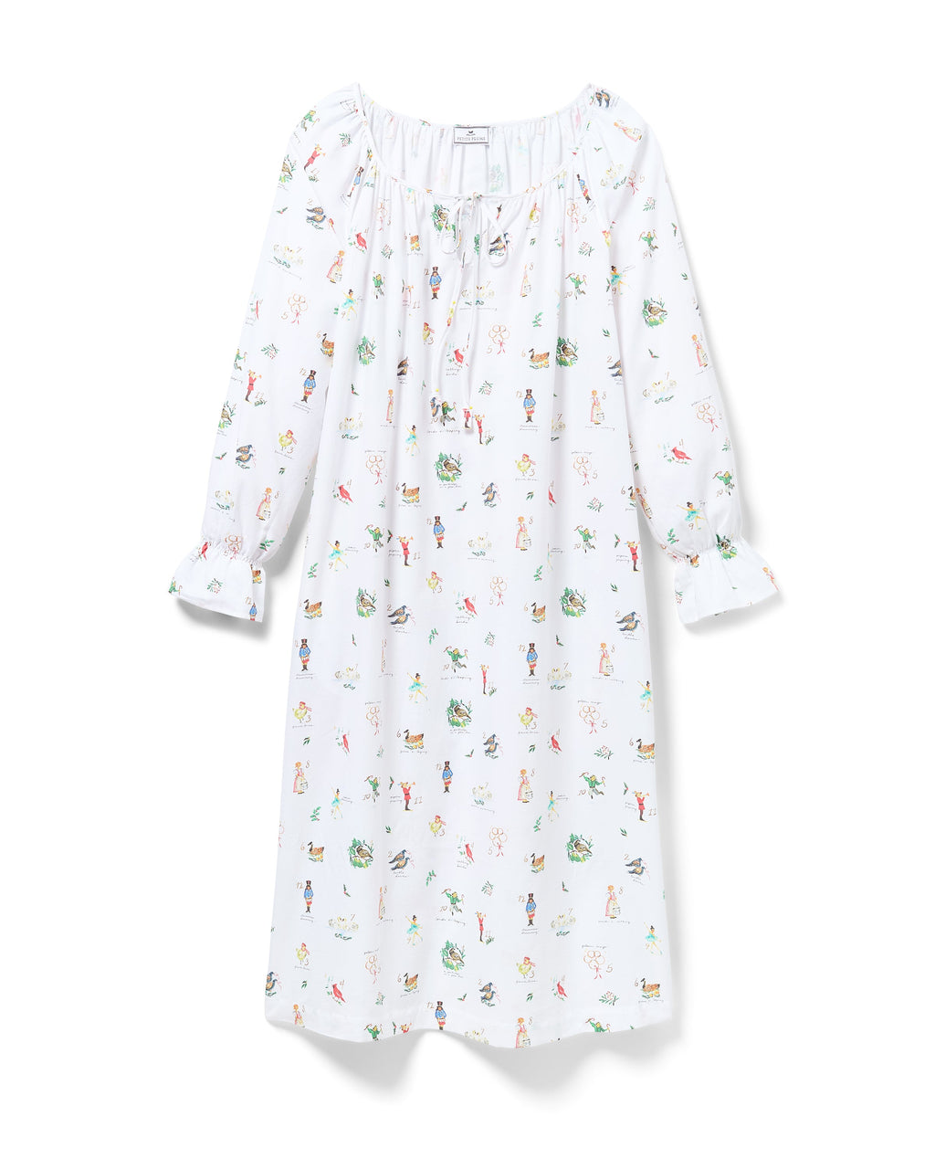 Women’s Twill Delphine Nightgown in 12 Days of Christmas