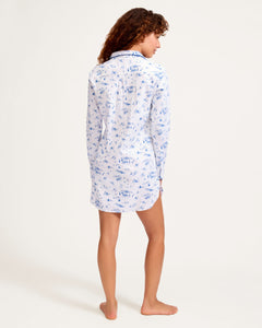 Women’s Twill Nightshirt in Chalet Toile