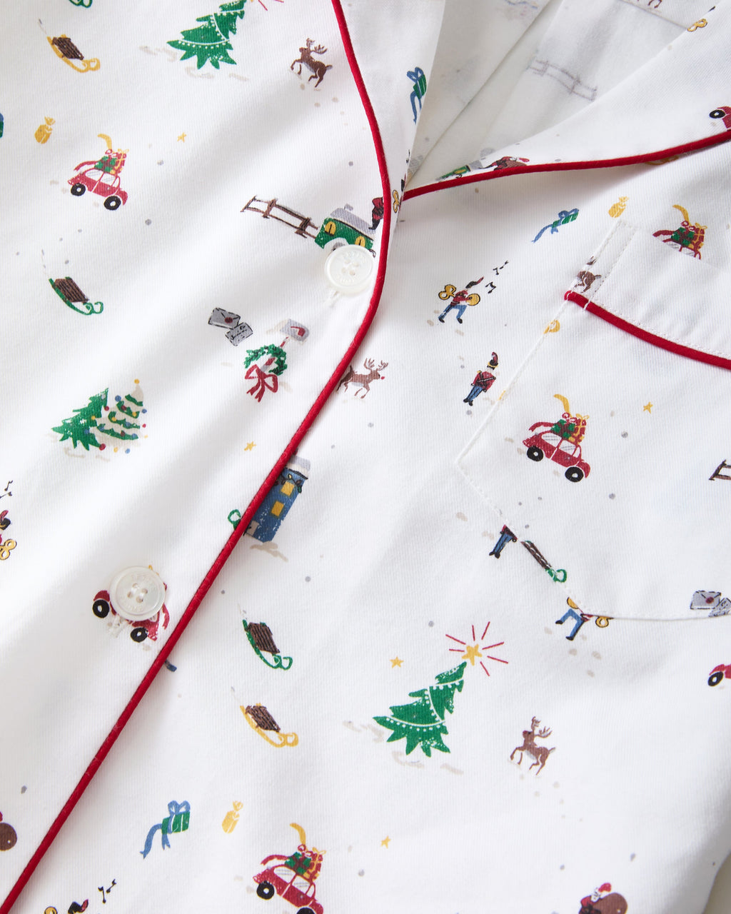 Women’s Twill Nightshirt in Holiday Town