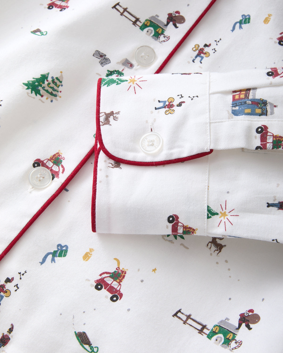 Women’s Twill Nightshirt in Holiday Town