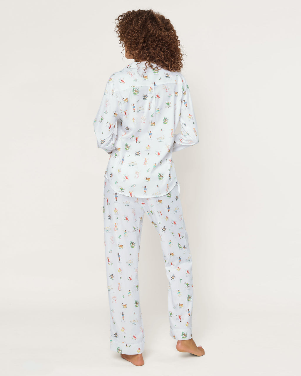 Women’s Twill Pajama Set in 12 Days of Christmas