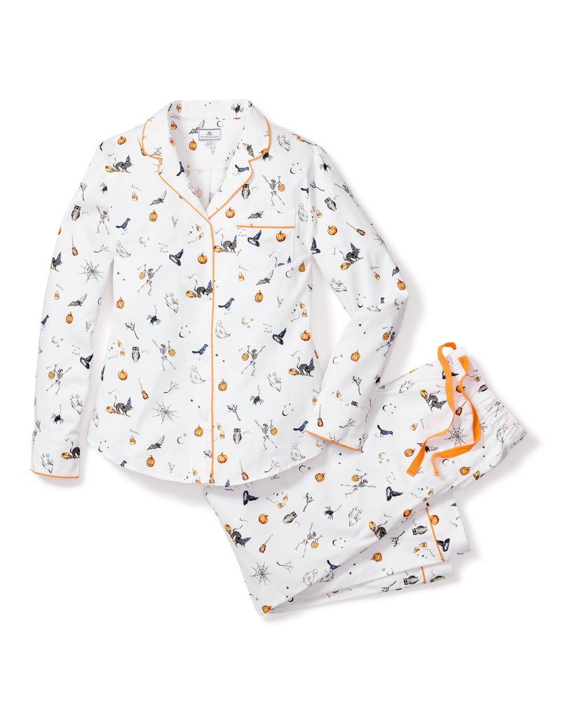 Women’s Twill Pajama Set in Trick or Treat