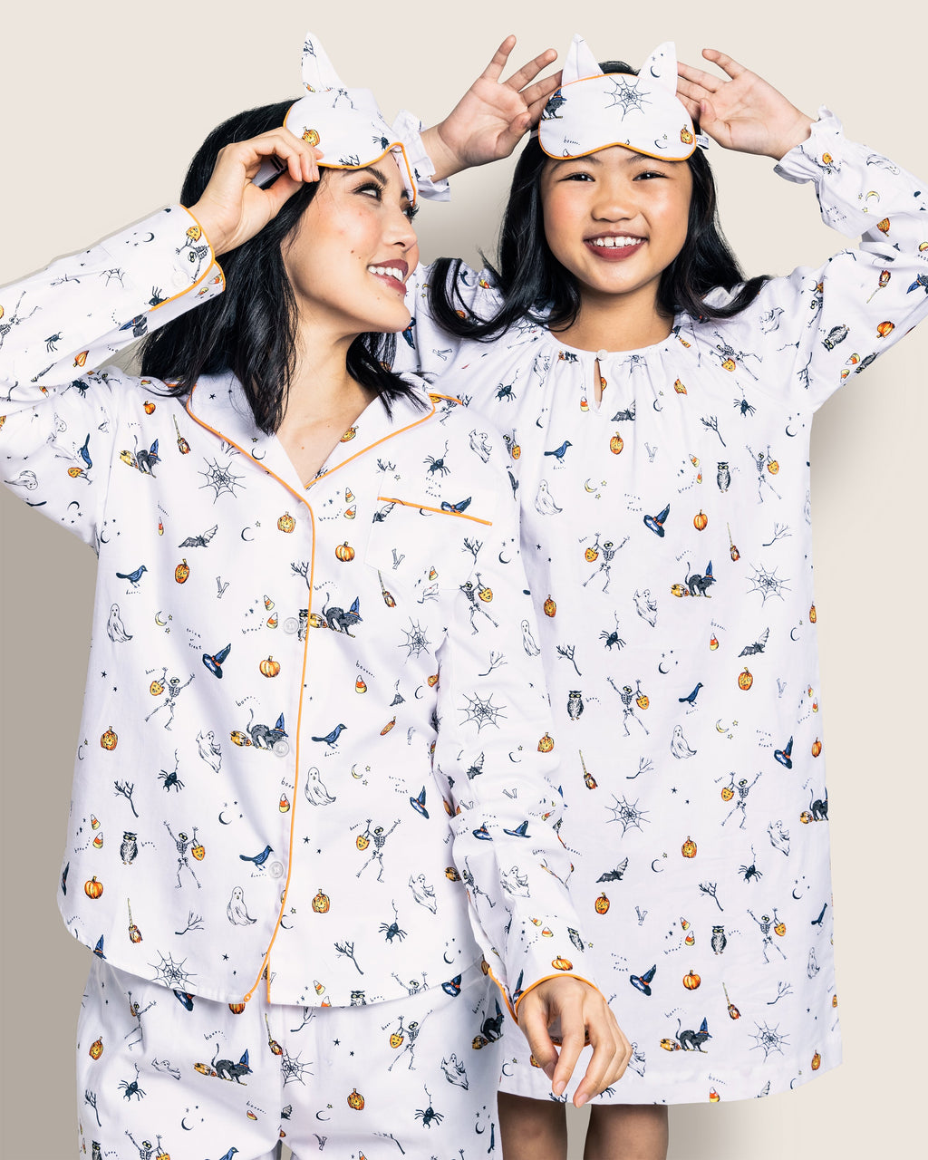 Women’s Twill Pajama Set in Trick or Treat
