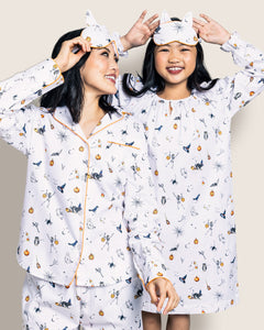 Women’s Twill Pajama Set in Trick or Treat