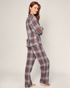 Women’s Brushed Cotton Pajama Set in Westminster Tartan
