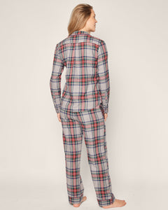 Women’s Brushed Cotton Pajama Set in Westminster Tartan