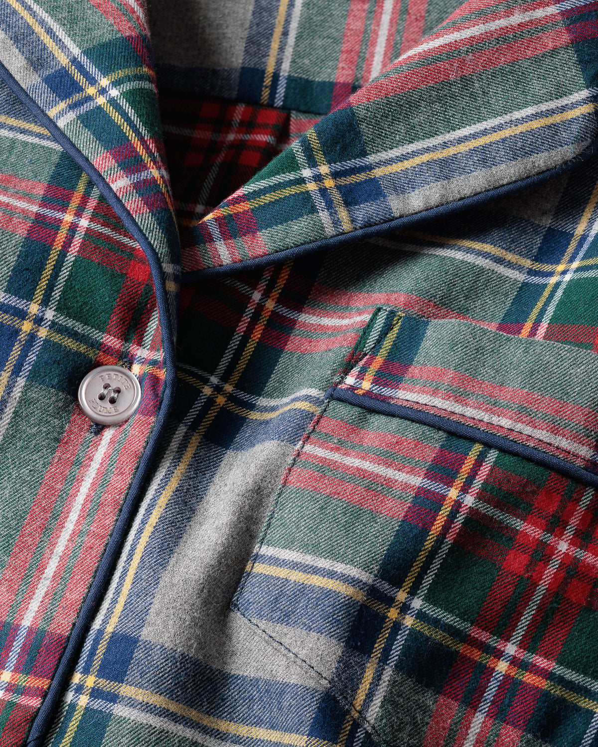 Women’s Brushed Cotton Pajama Set in Westminster Tartan