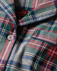 Women’s Brushed Cotton Pajama Set in Westminster Tartan