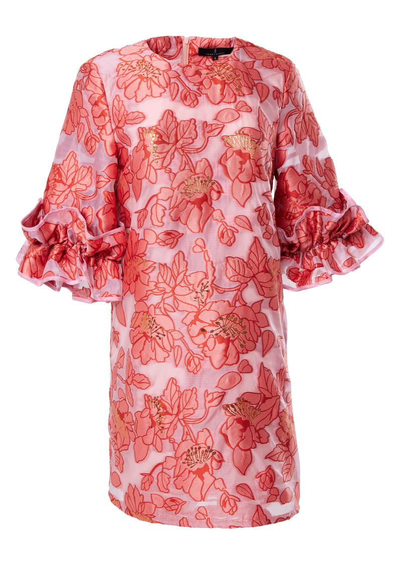 Bronwyn Dress in Rose Blossom Organza