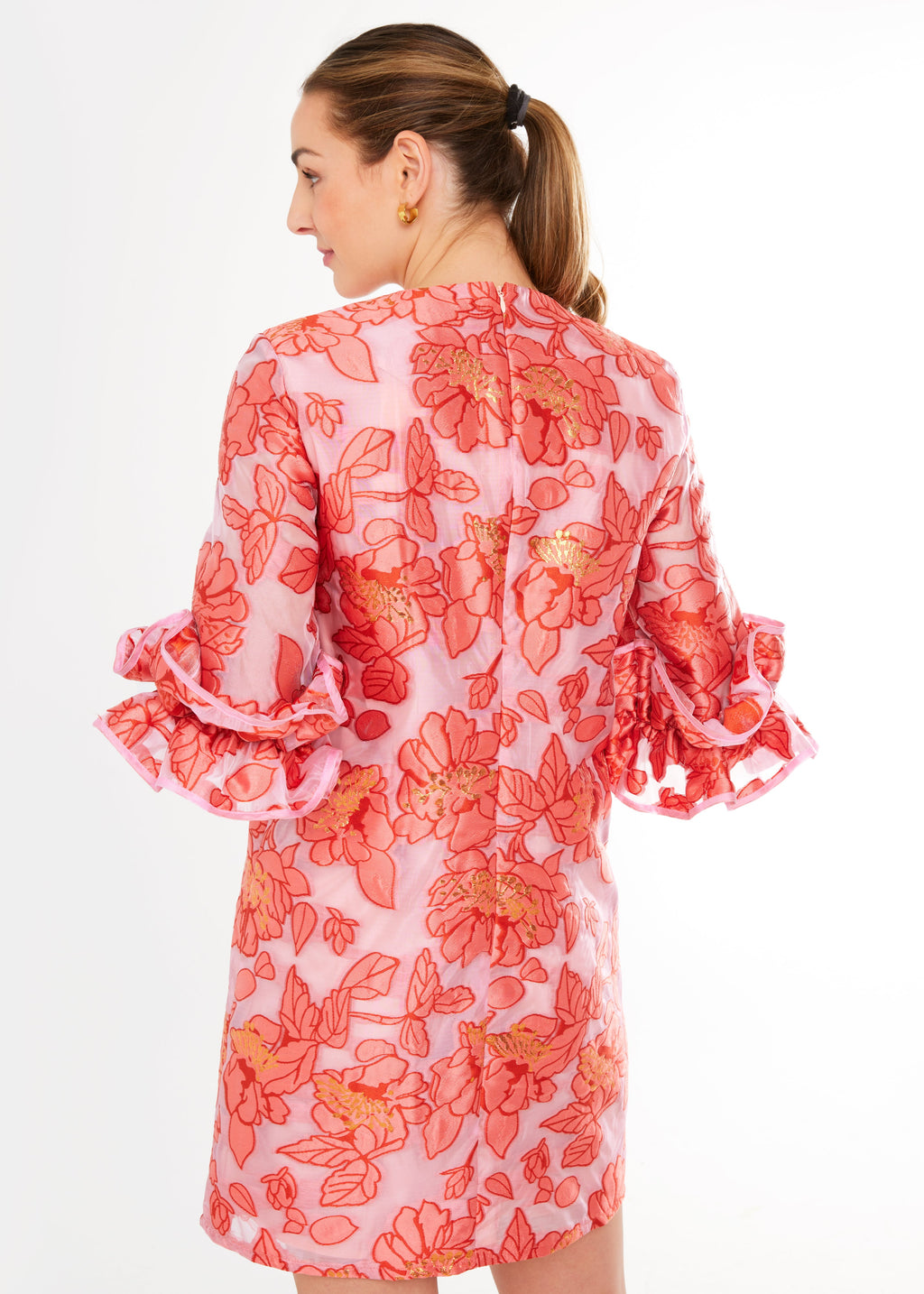 Bronwyn Dress in Rose Blossom Organza