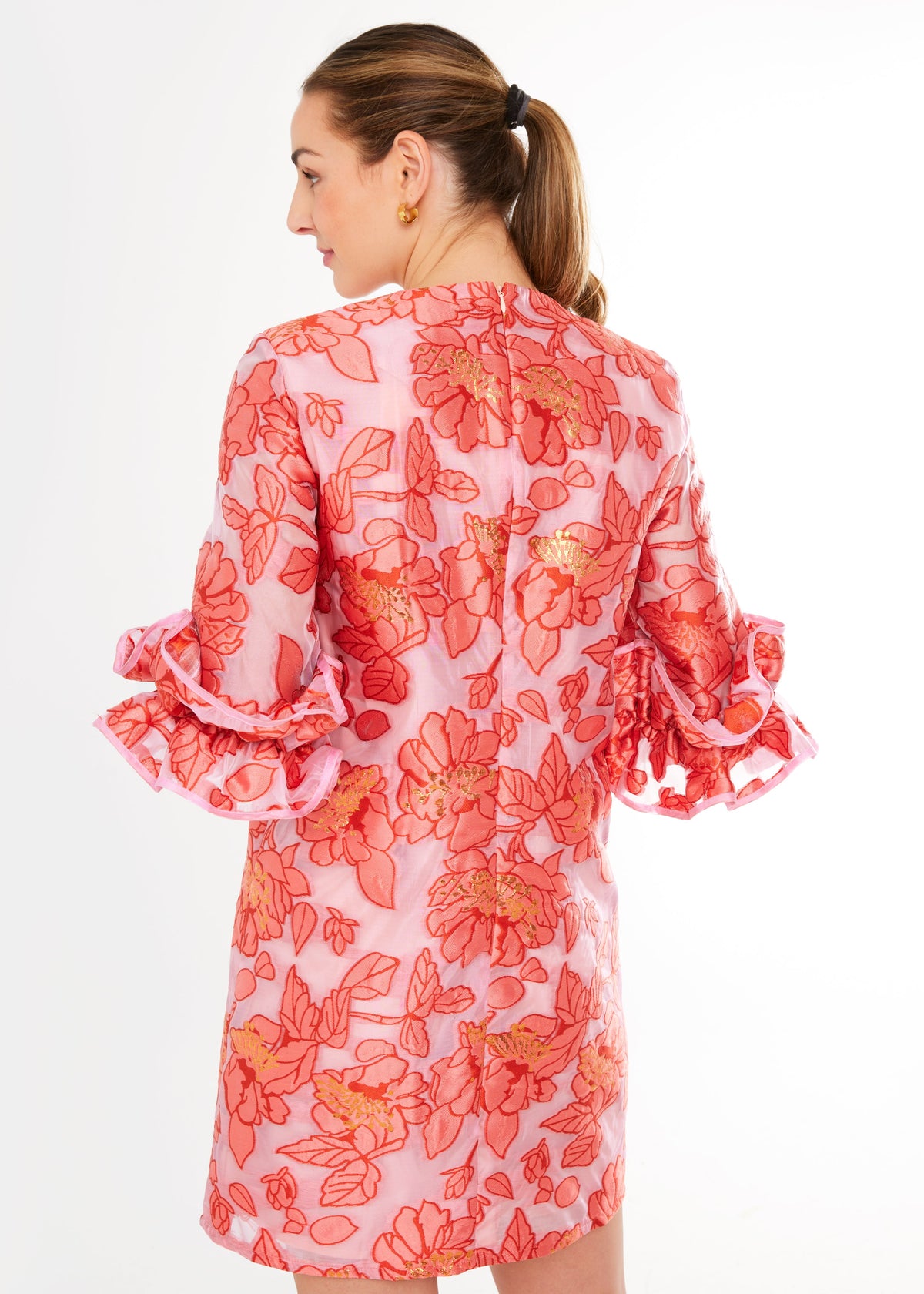 Bronwyn Dress in Rose Blossom Organza