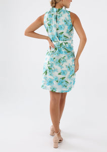 Betty Dress in Tropical Organza