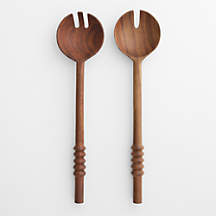 Acacia Burke Salad Servers