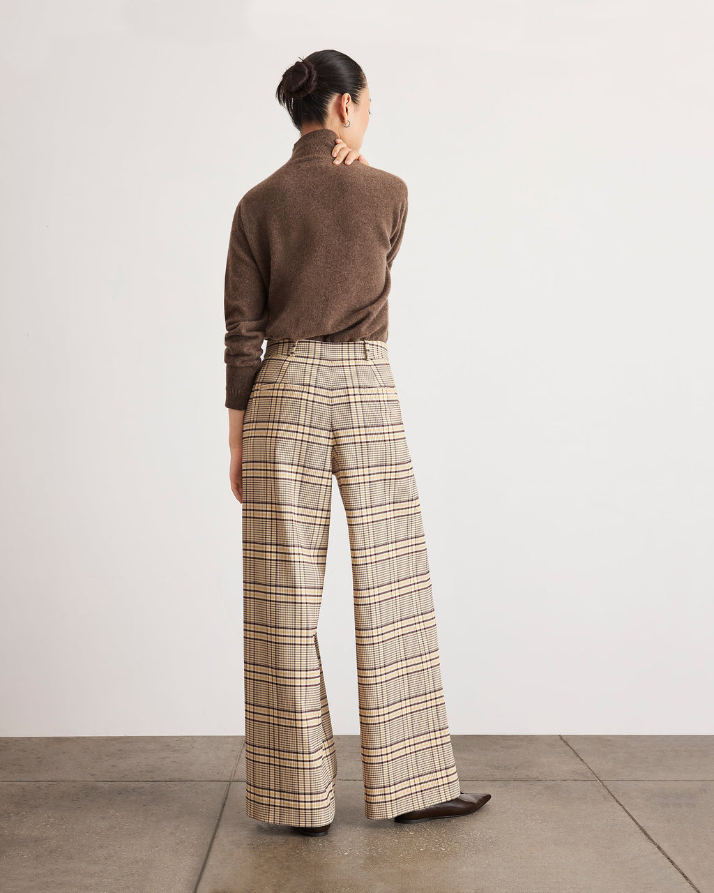 Adler Pant in Wheat/Deep Redwood Multi