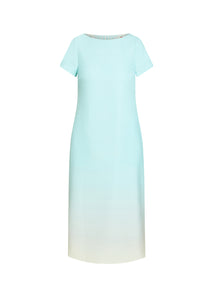 Adria Convertible Midi Dress in Marina Breeze