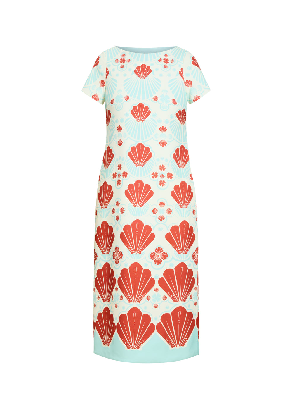 Adria Convertible Midi Dress in Marina Breeze