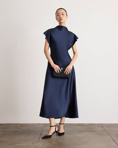 Adrien Dress in Anthracite