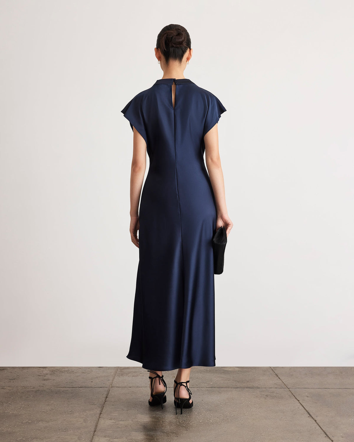 Adrien Dress in Anthracite