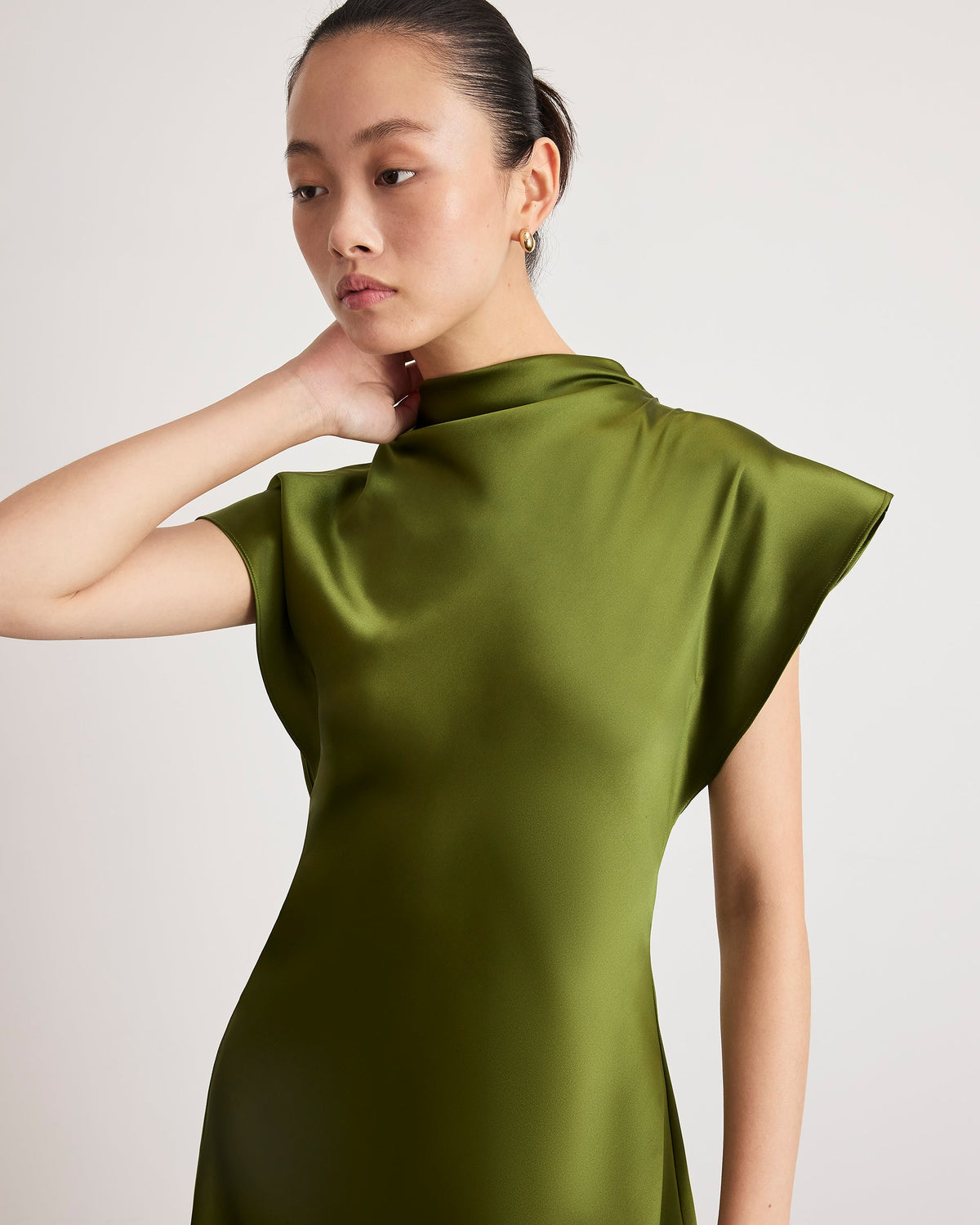 Adrien Dress in Sprout