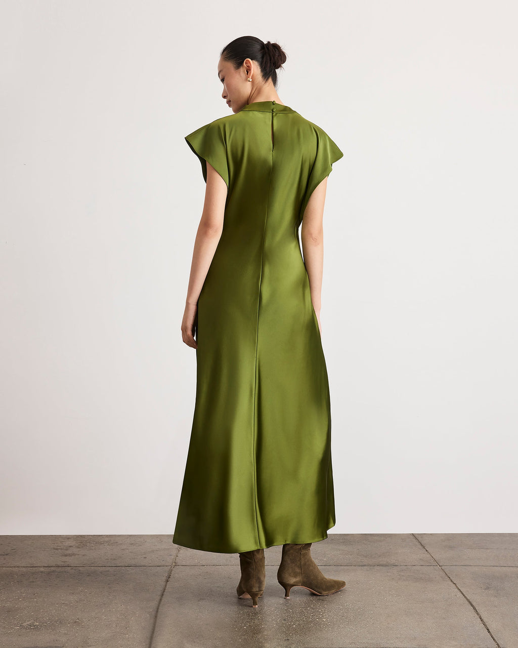 Adrien Dress in Sprout