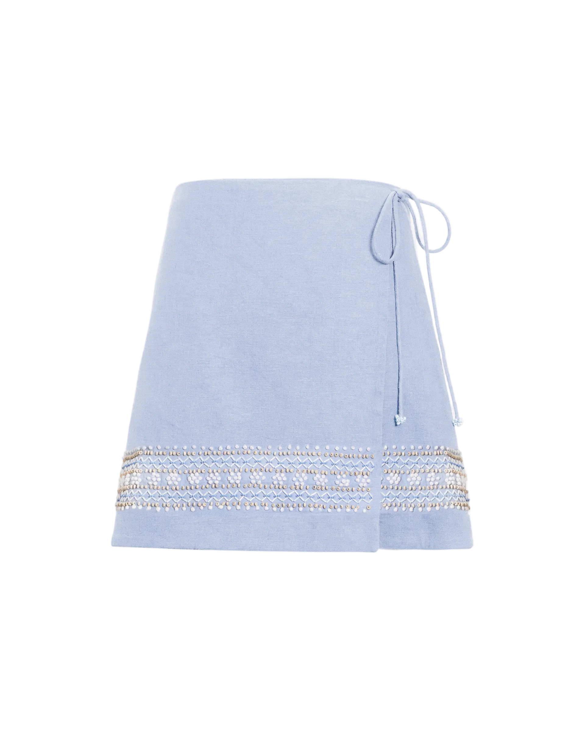 Agnes Skirt in Powder Blue