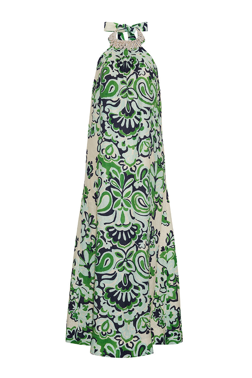 Aimee Dress in Estelle Mint