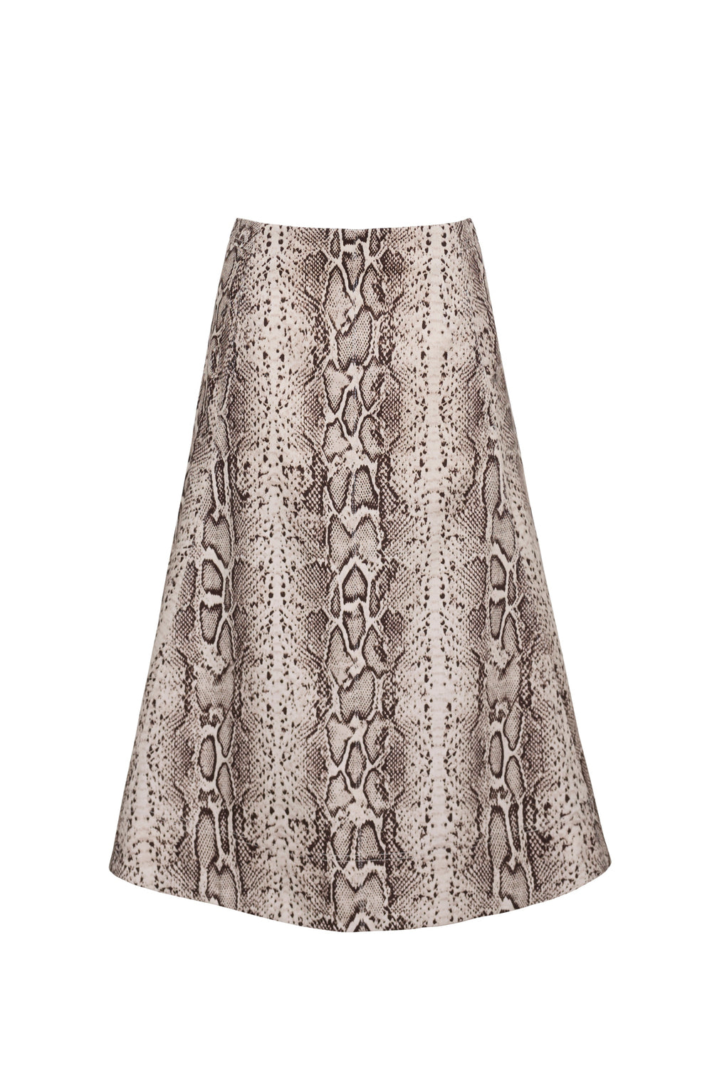 Aisha Skirt in Classic Snake Grey
