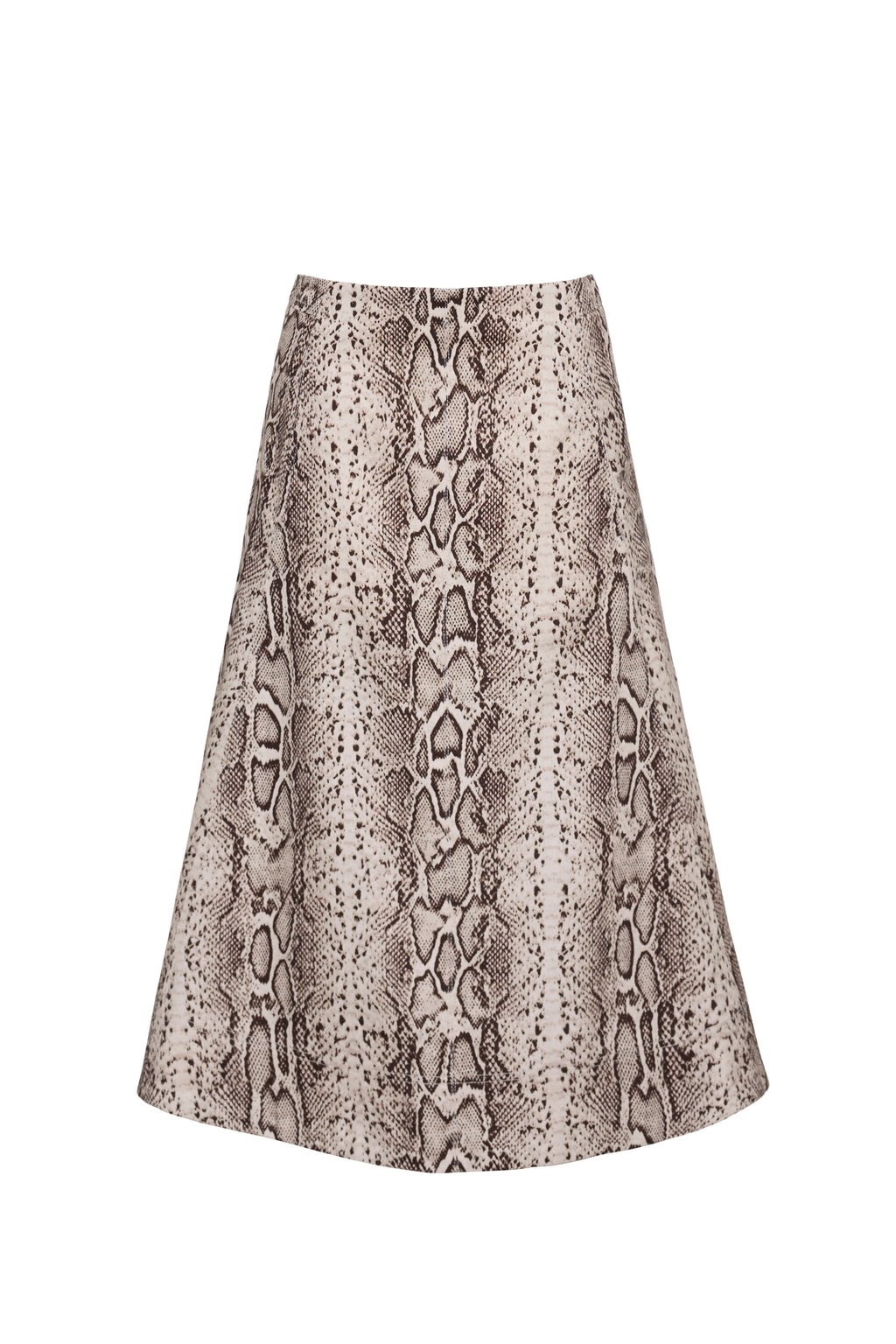 Aisha Skirt in Classic Snake Grey