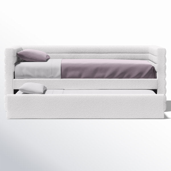 Alarion Upholstered Daybed with Trundle - Twin