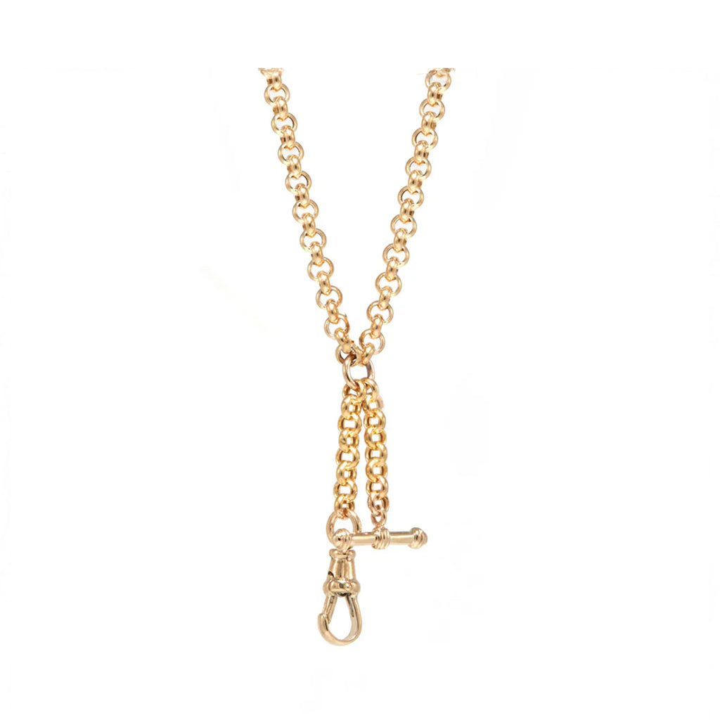 Albert Chain with Dog Clip Clasp