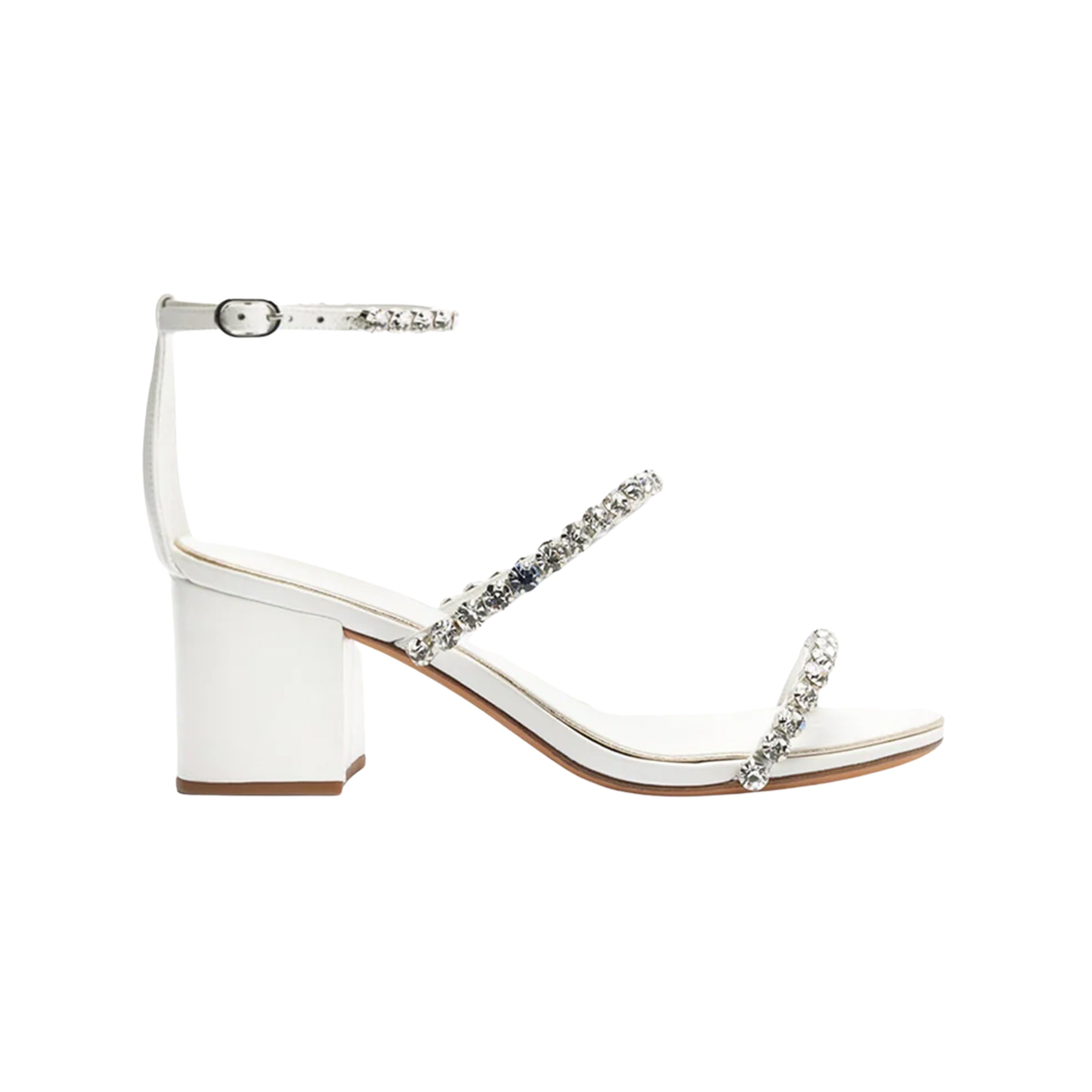 Alexa Bridal 60 in White & Crystal