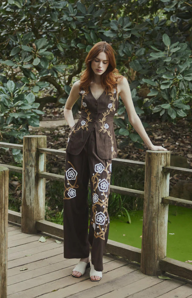 Alexa Top in Chocolate Martini