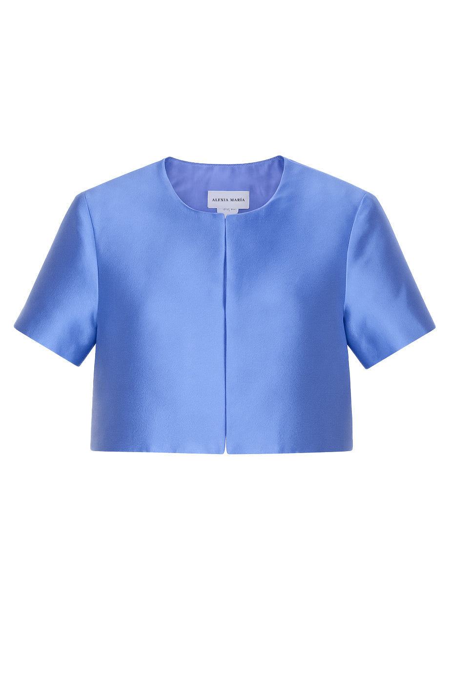 Audrey Silk and Wool Short Sleeve Jacket