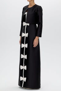 Carolyn Silk and Wool Long Sleeve Jacket