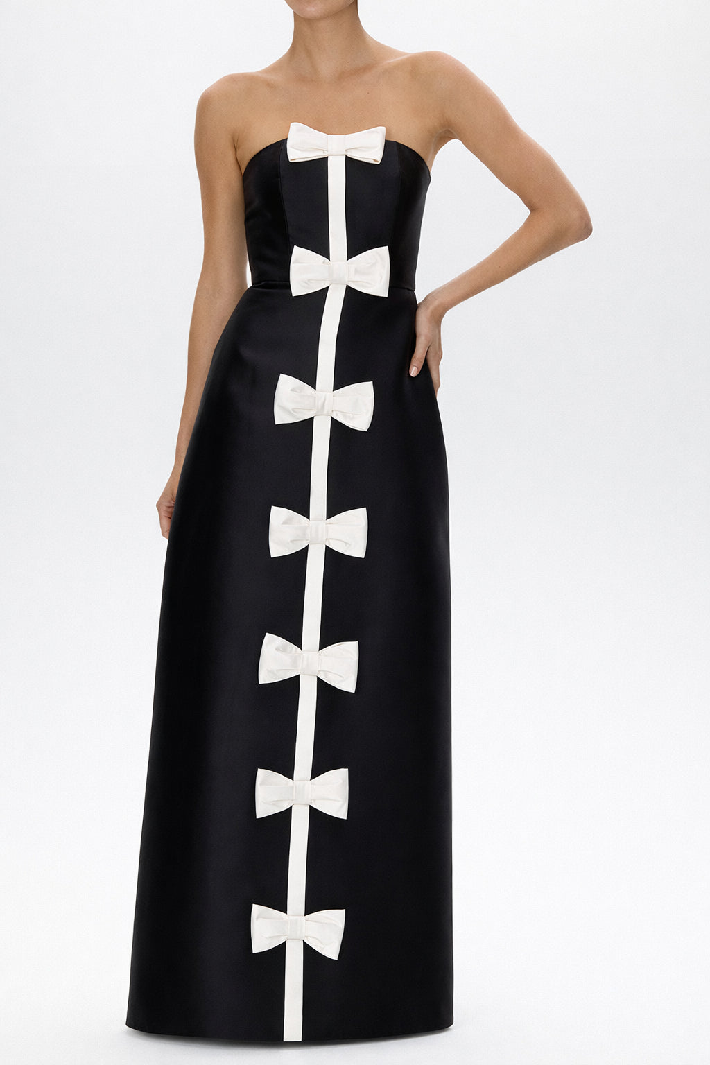 Chloe Silk and Wool A-Line Gown