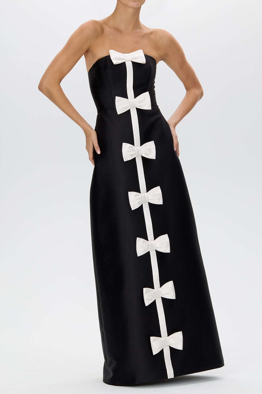 Chloe Silk and Wool A-Line Gown