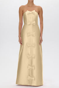 Chloe Silk and Wool A-Line Gown