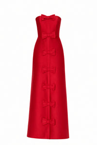 Chloe Silk and Wool A-Line Gown