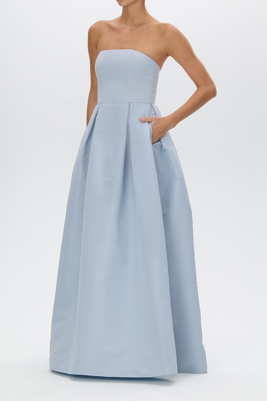 Alice Silk Faille Full Gown