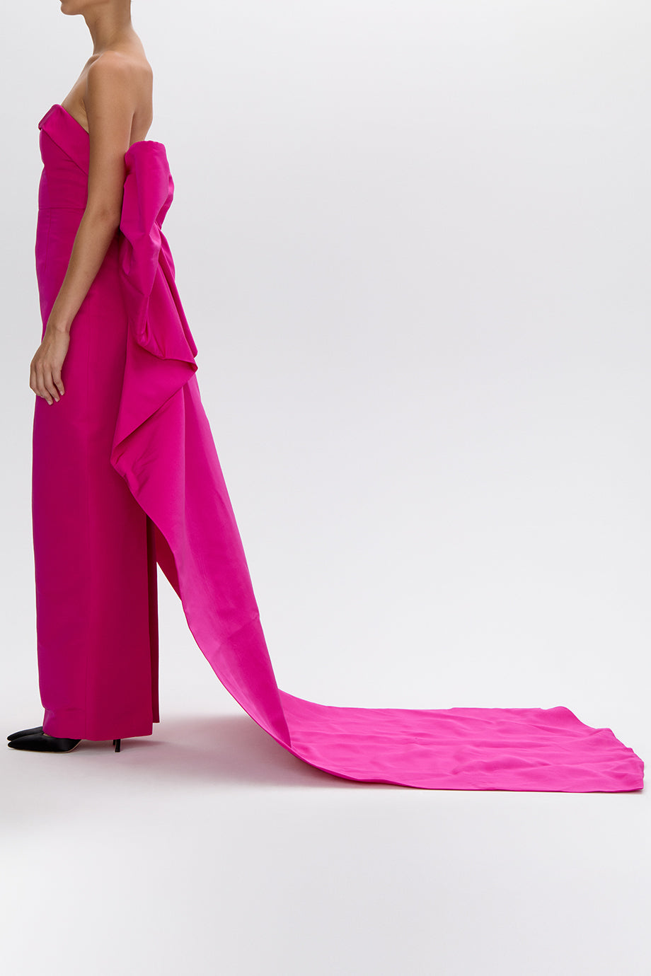 Colette Silk Faille Column Gown
