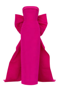 Colette Silk Faille Column Gown